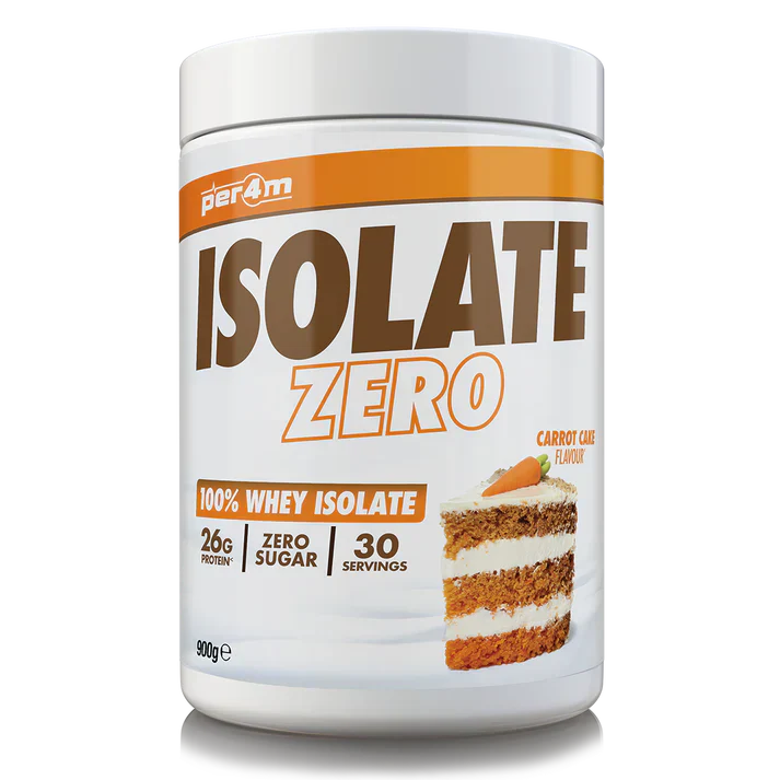 Per4m Isolate Zero - 900g / Carrot Cake - Whey Protein Isolate Powder