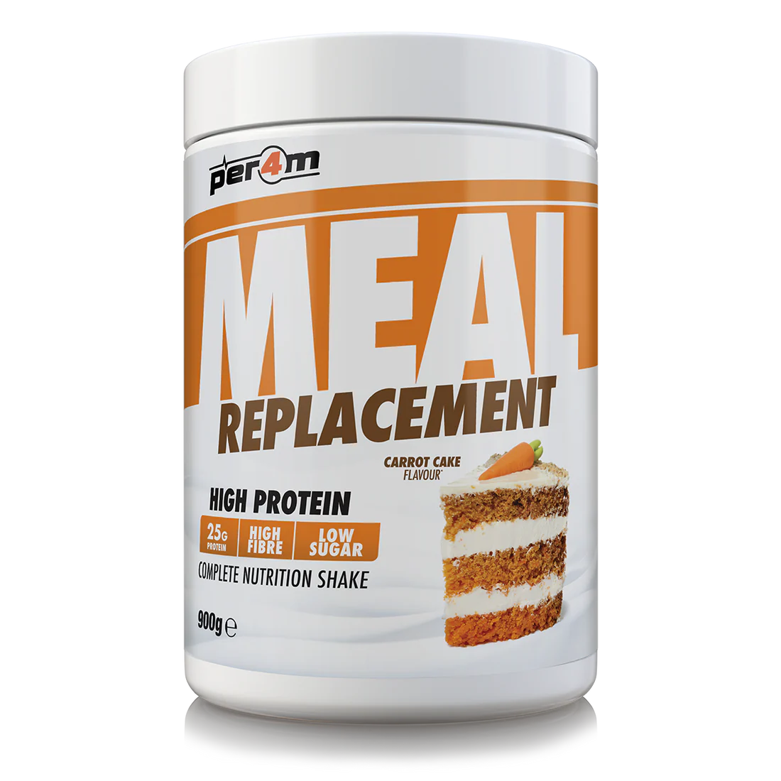 Per4m Meal Replacement - 900g / Carrot Cake - Meal Replacement Protein Powder
