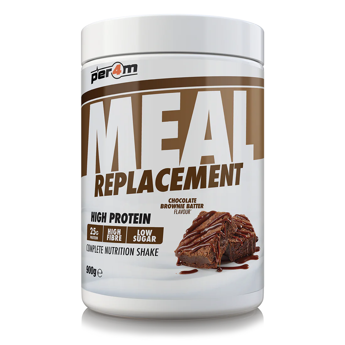 Per4m Meal Replacement - 900g / Chocolate Brownie Batter - Meal Replacement Protein Powder