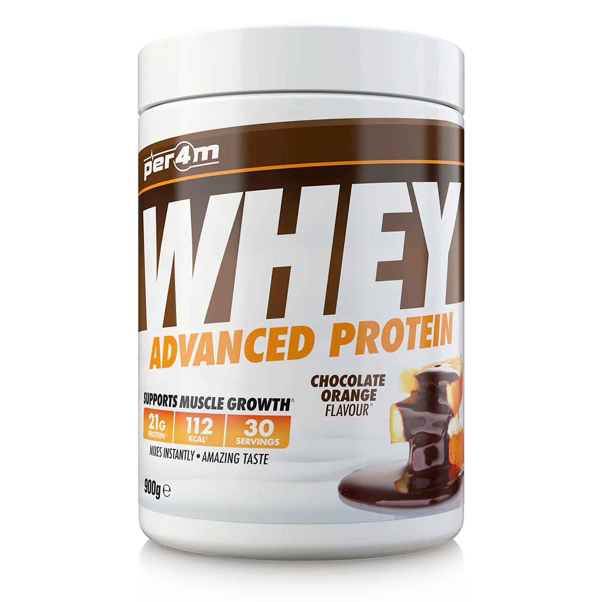 Per4m Advanced Whey Protein - 900g / Chocolate Orange - Whey Protein Powder