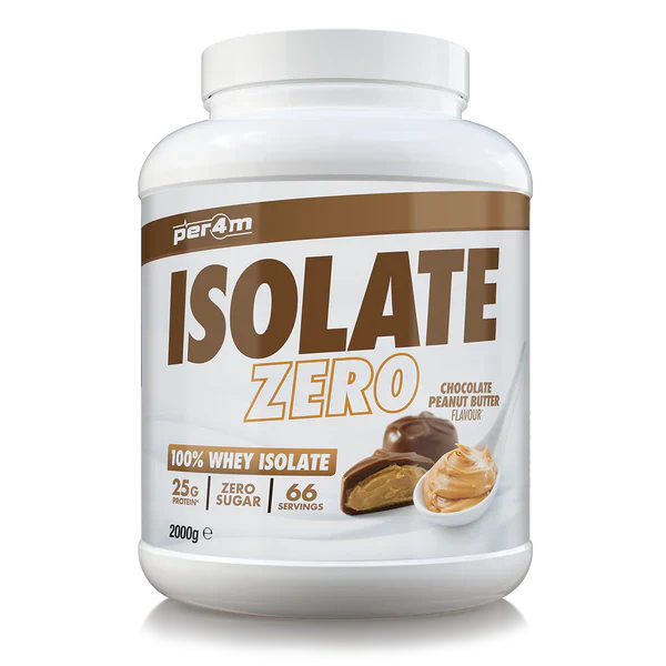 Per4m Isolate Zero - 2kg / Chocolate Peanut Butter - Whey Protein Isolate Powder