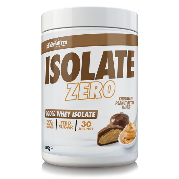 Per4m Isolate Zero - 900g / Chocolate Peanut Butter - Whey Protein Isolate Powder