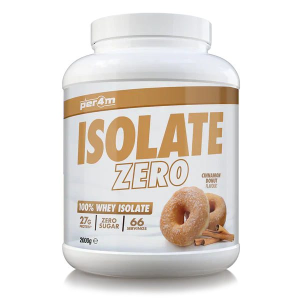 Per4m Isolate Zero - 2kg / Cinnamon Donut - Whey Protein Isolate Powder