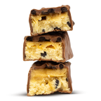 Per4m Protein Bar with chocolate-covered cookie dough and visible chocolate chips