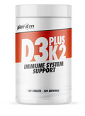 Per4m D3 Plus K2 - 120 Tabs - Vitamin D3 & K2 Capsules