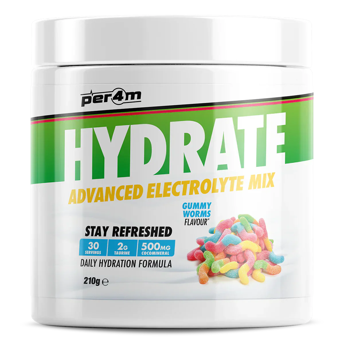 Per4m Hydration - 210g / Gummy Worms - Electrolyte Replacements