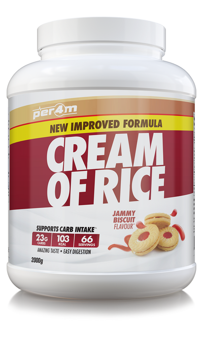 Per4m Cream of Rice - 2kg / Jammy Biscuit - Cream of Rice Powder