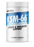 Per4m KSM-66 Ashwagandha bottle with 60 capsules for stress support and energy boost