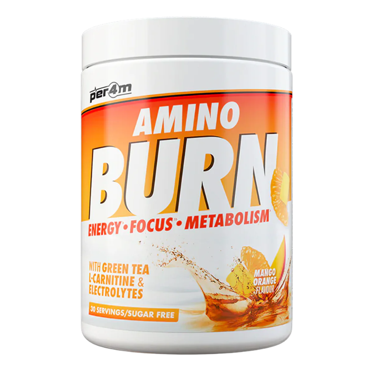 Per4m Amino Burn - 240g / Mango Orange - Weight Loss Support Powder