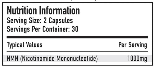Per4m NMN - 60 Caps - Vitamins A-Z VIT002