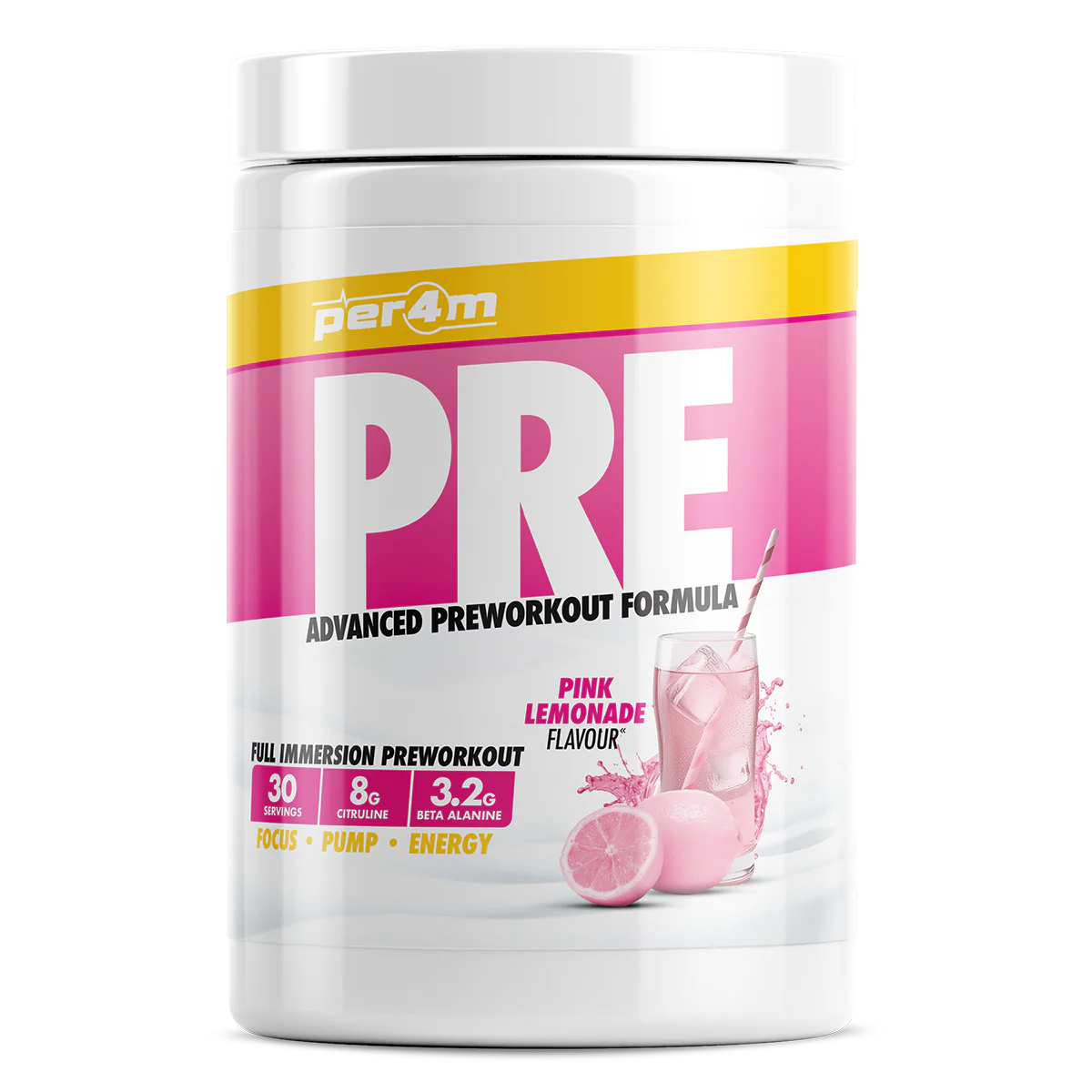 Per4m Pre - 570g / Pink Lemonade - Beta-Alanine