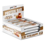 Box of salted caramel Per4m Protein Bar showing delicious Per4m protein snack