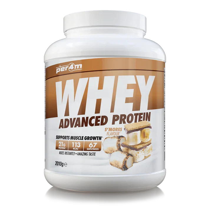 Per4m Advanced Whey Protein - 2.01kg / Smores - Whey Protein Powder