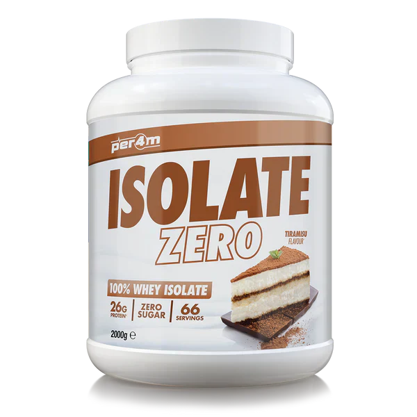 Per4m Isolate Zero - 2kg / Tiramisu - Whey Protein Isolate Powder
