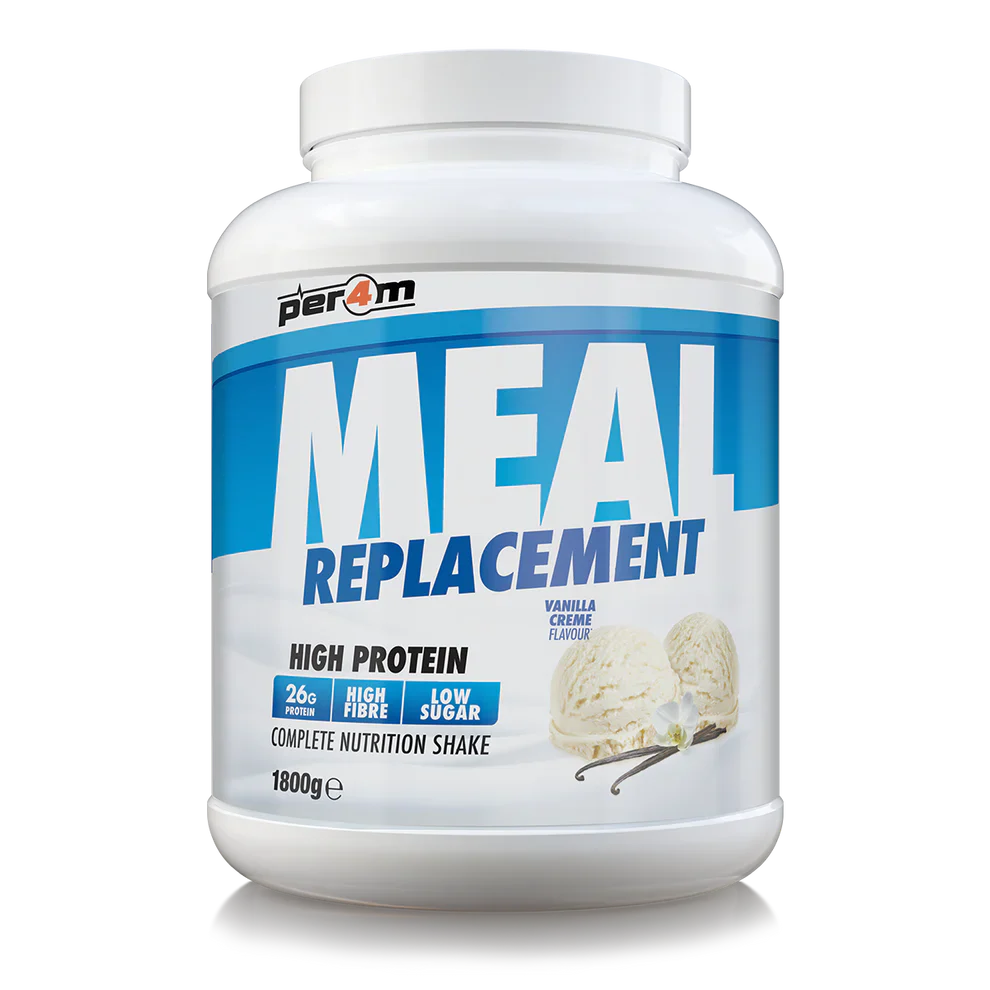PER4M Meal Replacement Shakes Nutritionally Complete 1.8kg / Vanilla Creme Meal Replacement Protein Powder