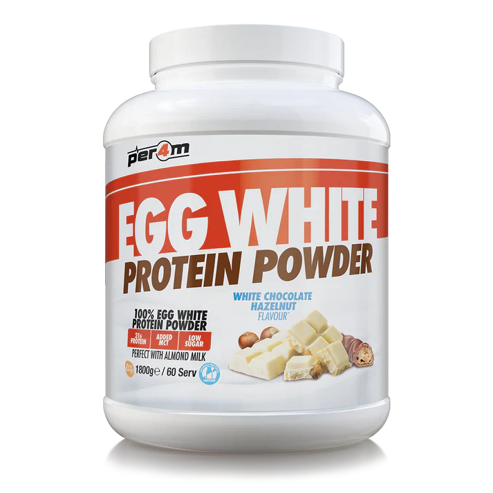 Per4m Egg Protein - 1.8kg / White Chocolate Hazelnut - Egg Protein Powder