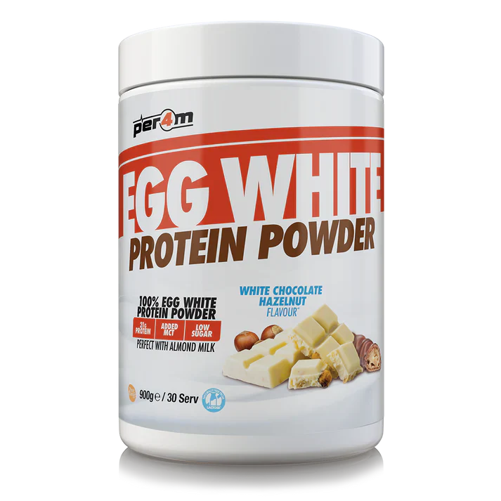 Per4m Egg Protein - 900g / White Chocolate Hazelnut - Egg Protein Powder