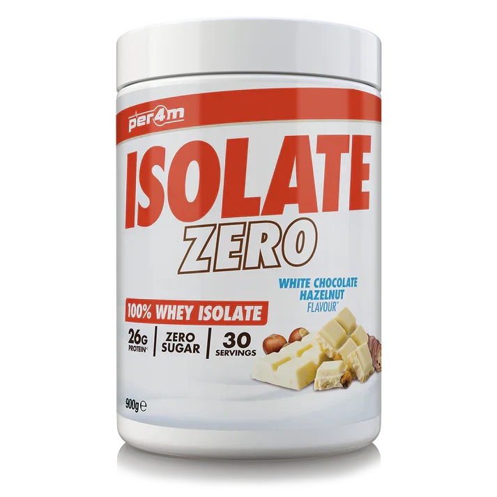 Per4m Isolate Zero - 900g / White Chocolate Hazlenut - Whey Protein Isolate Powder