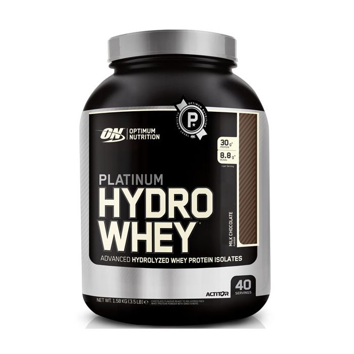 Optimum Nutrition Platinum Hydro Whey - 1.6kg / Chocolate - Protein Blend Powder (Whey Protein Concentrate Whey Protein
