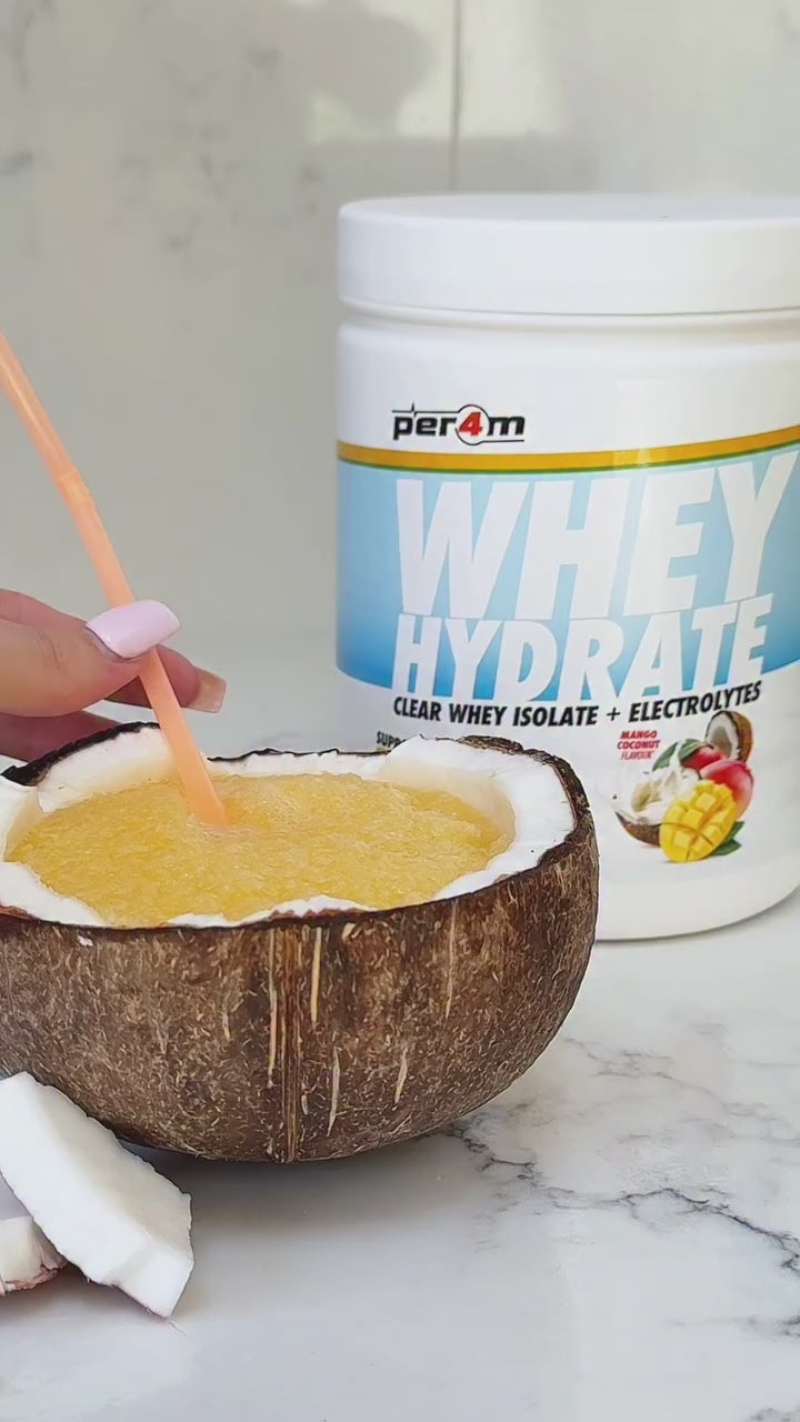 Per4m Clear Whey Hydrate | Light, Refreshing Protein with Electrolytes