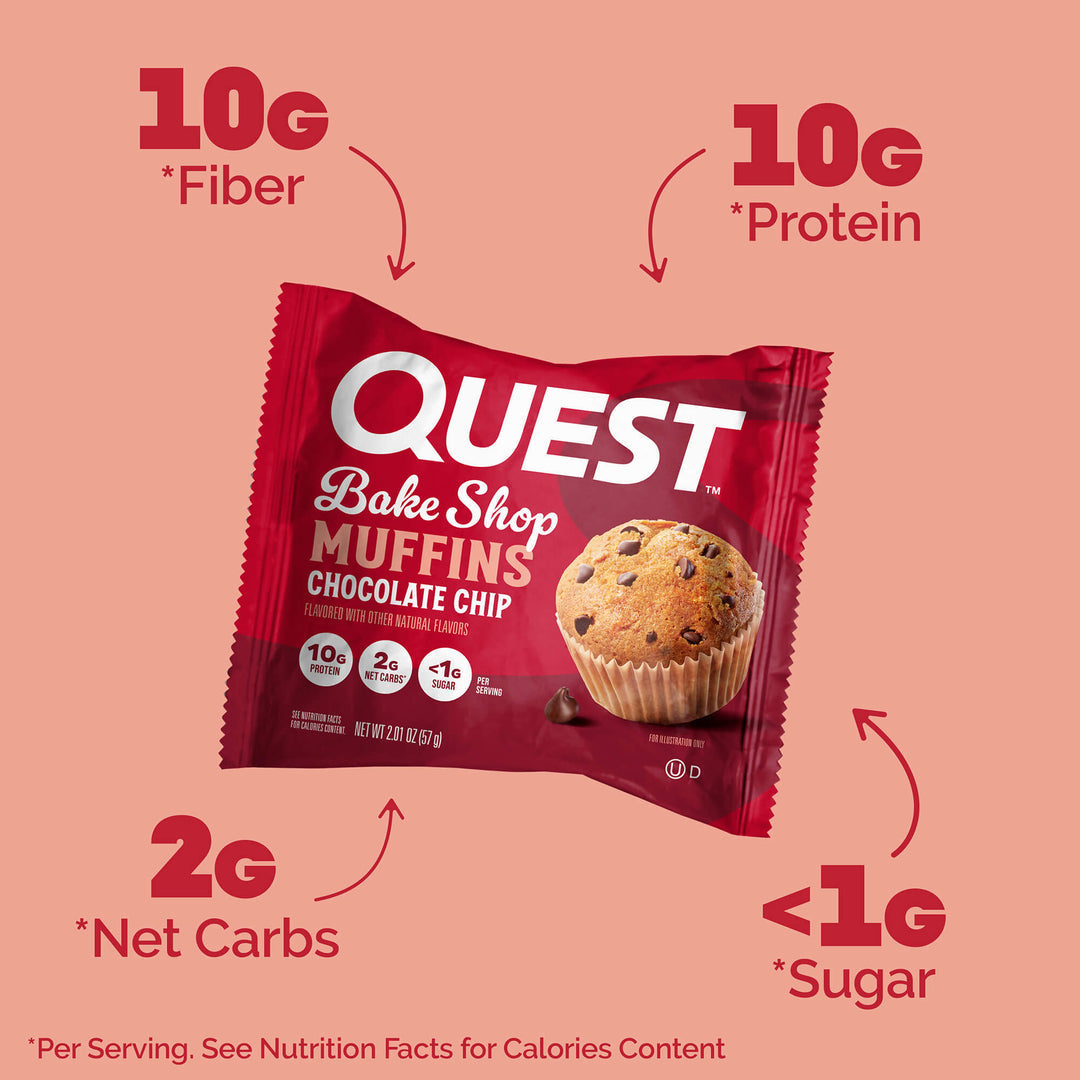 Quest Nutrition Bakeshop Muffin - Protein Muffins