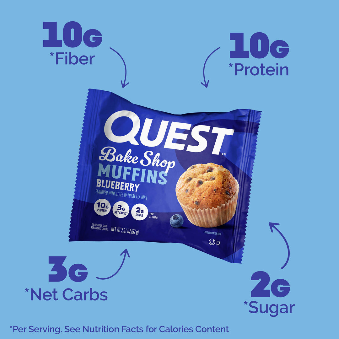 Quest Nutrition Bakeshop Muffin - Protein Muffins