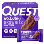 Quest Bake Shop Quest Nutrition Brownie with whey protein isolate and individual wrapper