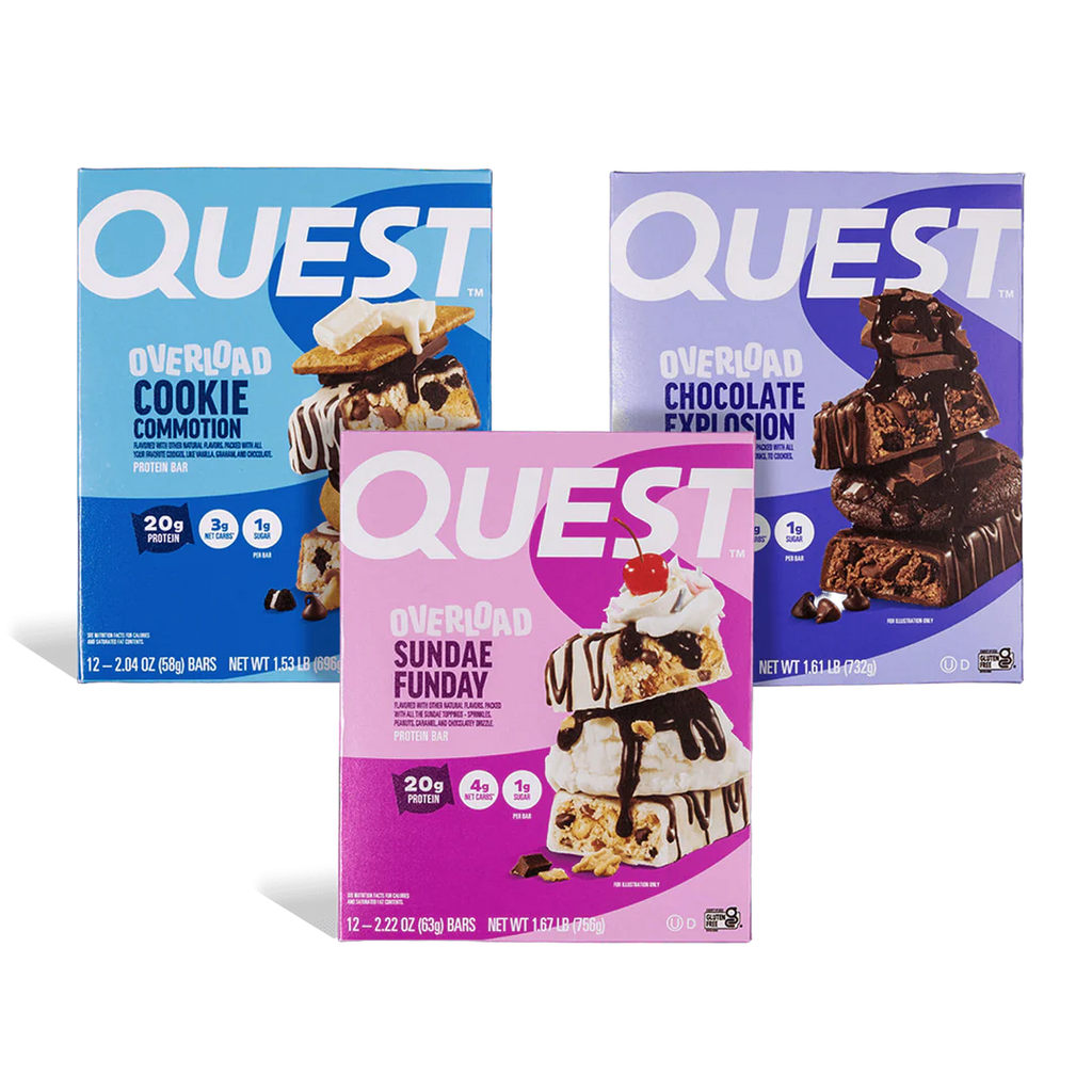 Quest Nutrition Overload Protein Bar - MyGymSupplements