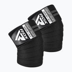RDX Gym Knee Wrap Black/Grey - MyGymSupplements