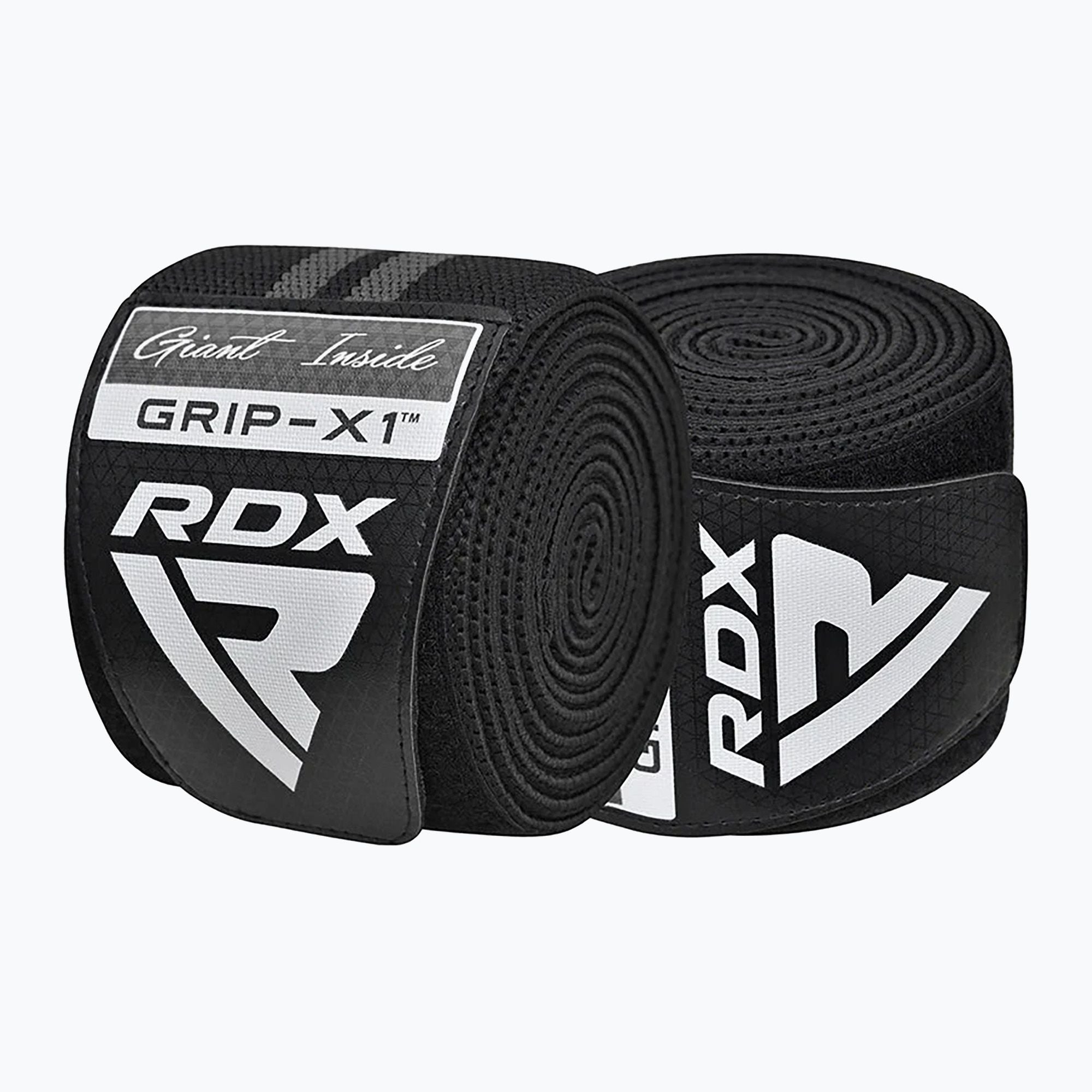 RDX Gym Knee Wrap Black/Grey - MyGymSupplements
