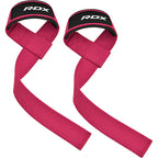 Pink RDX Training Weight wrist straps with wicking properties for gym workouts