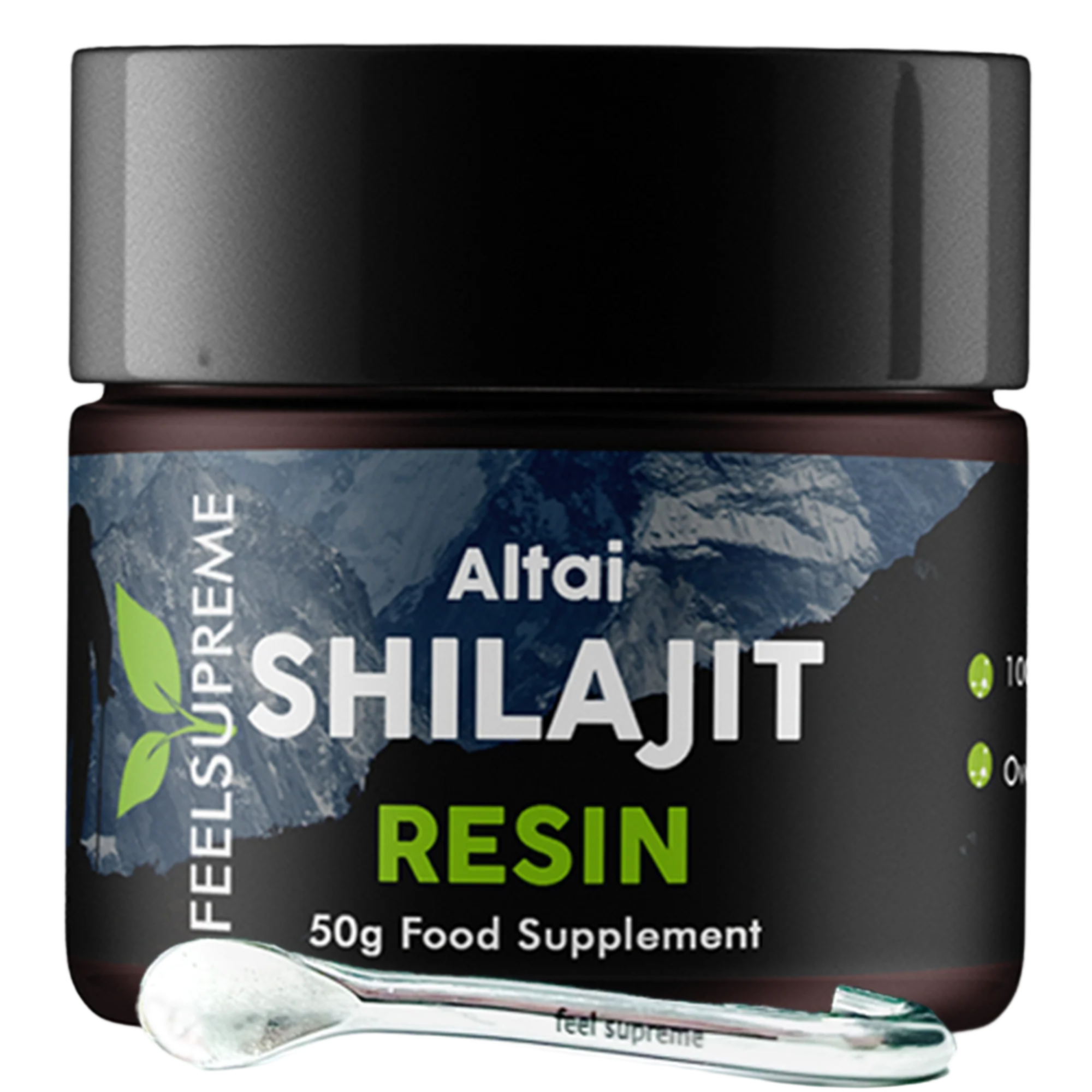 Feel Supreme Altai Shilajit Resin - 50g - Shilajit Resin