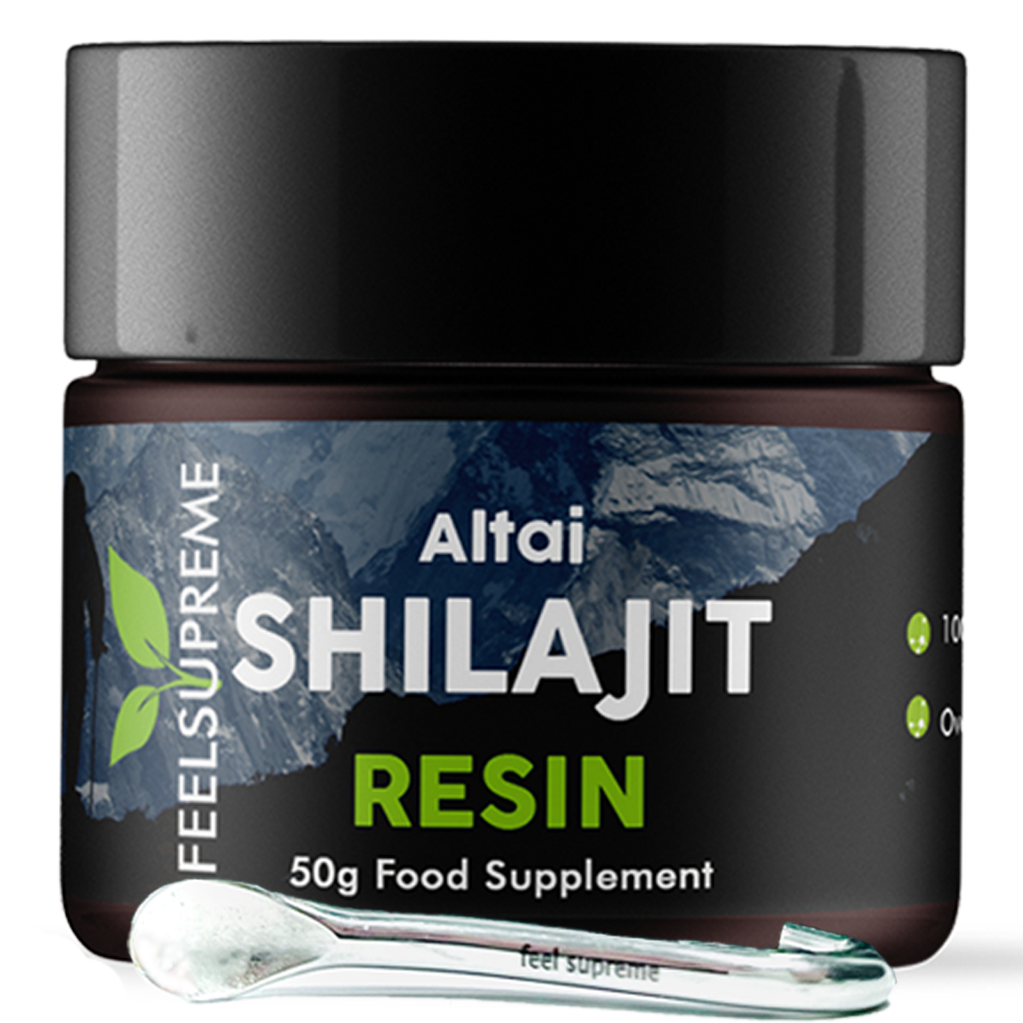 Feel Supreme Altai Shilajit Resin - 50g - Shilajit Resin