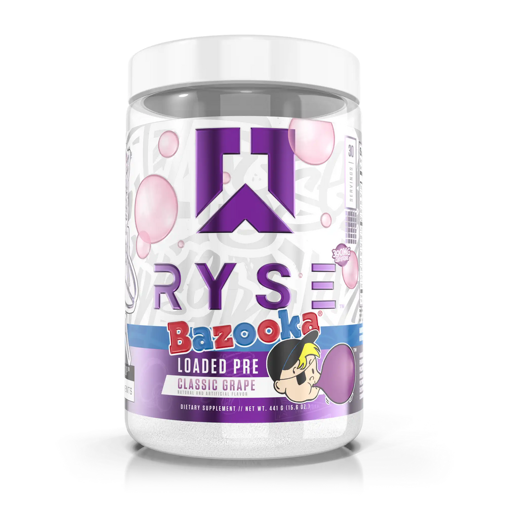 RYSE Loaded Pre - 420g / Bazooka Classic Grape - Pre-Workout Powder