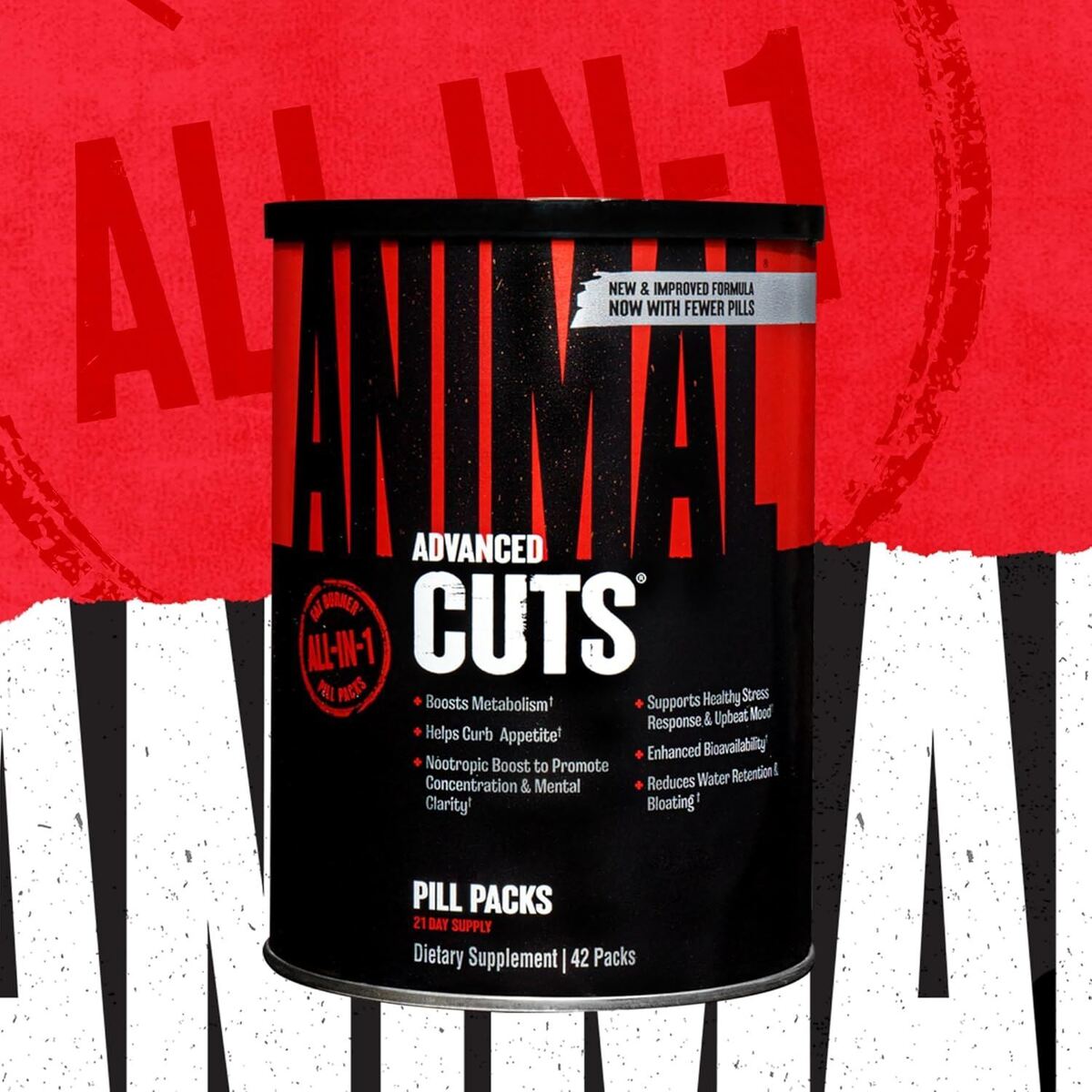 Animal Cuts - 42 Packs - Weight Loss Support Capsules
