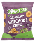Other Foods Artichoke Crisps 16x25g / Crunchy Artichoke Chips Vegan