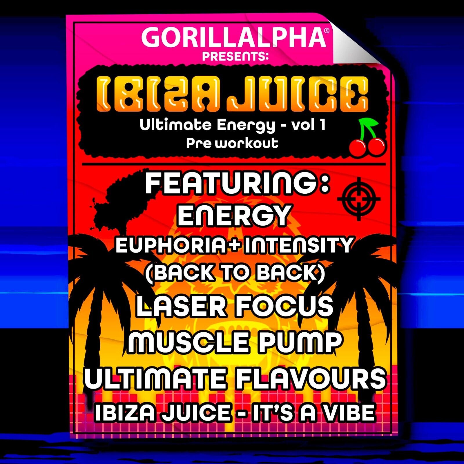 Gorillalpha Ibiza Juice - Pre-Workout Powder
