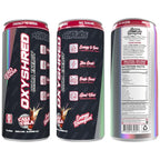 EHP Labs Oxyshred Ultra Energy Drink 12x330ml - 12x355ml / Peach Candy Rings - Energy Ready-to-Drinks