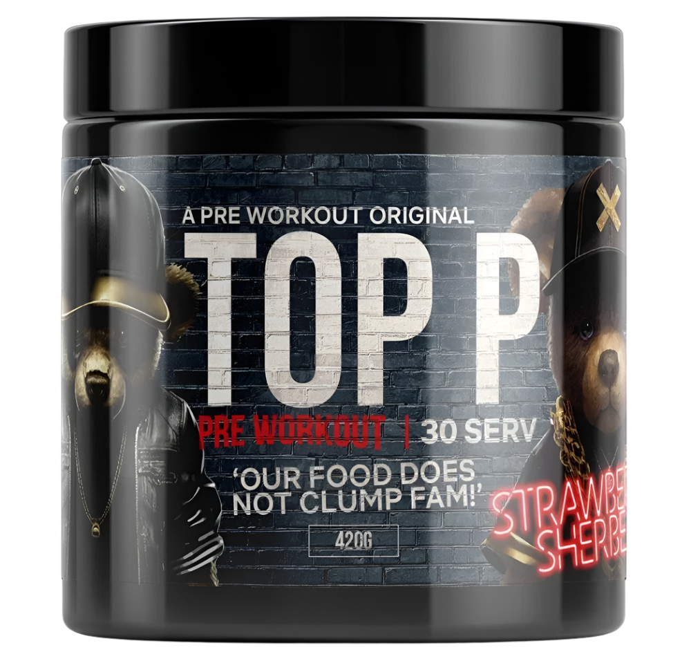 TOP G Top P Pre-Workout - 420g / Strawberry Sherbert - Pre-Workout Powder