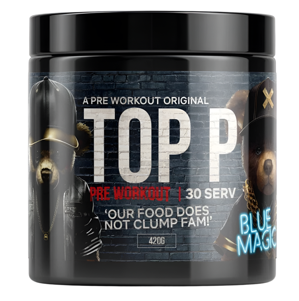 TOP G Top P Pre-Workout - 420g / Blue Magic - Pre-Workout Powder