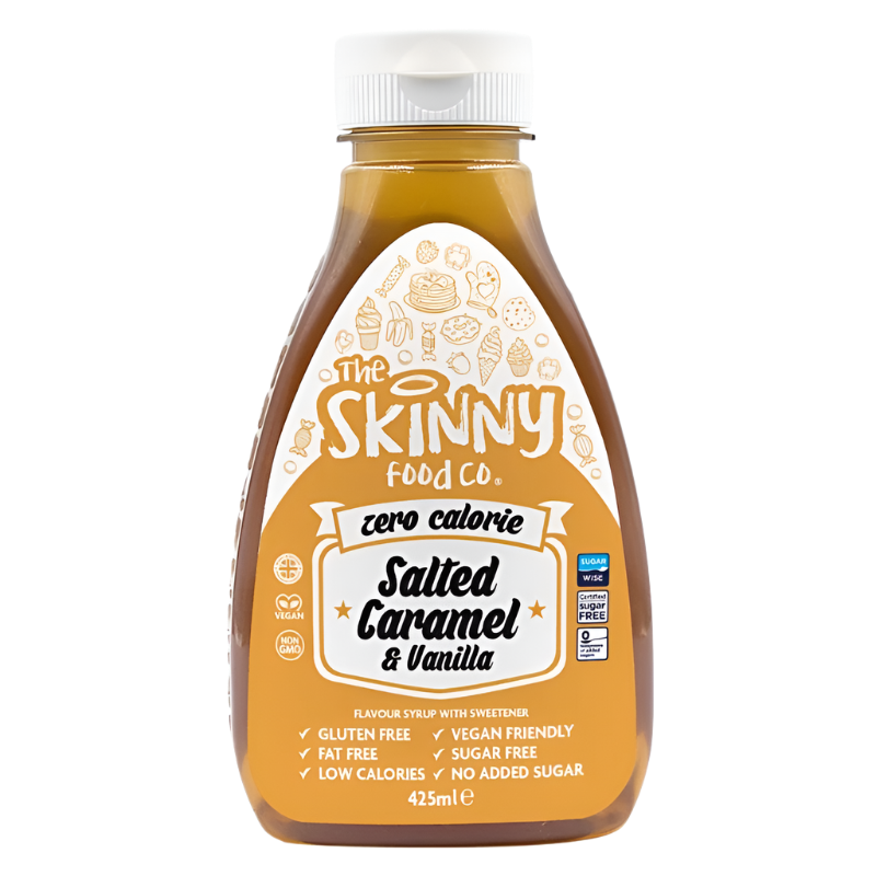 The Skinny Food Co Skinny Syrup - 425ml / Salted Caramel Vanilla - Dessert Sauces