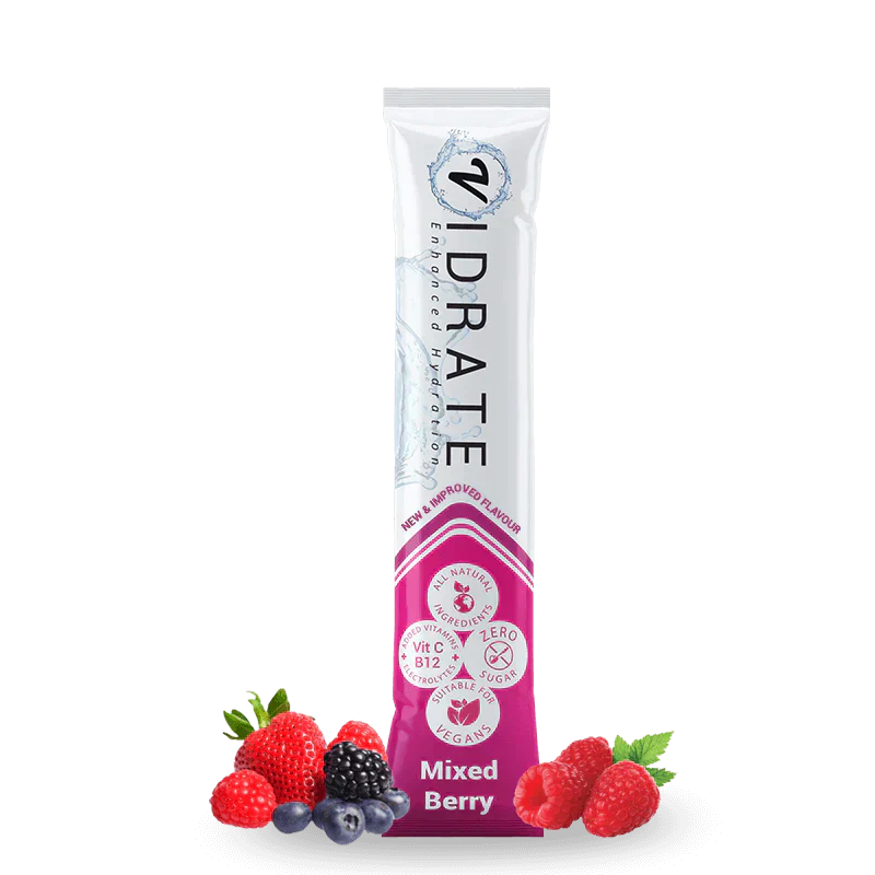 Vidrate Hydration Powder 10x3g - 10x5g / Mixed Berry - Hydration Powder