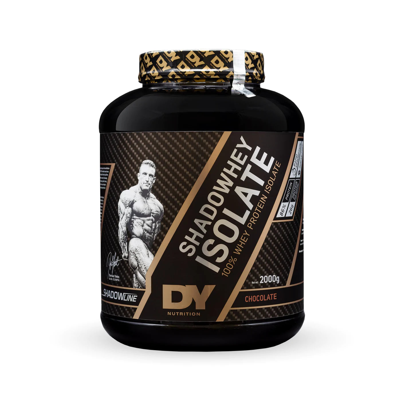DY Nutrition Shadowhey Isolate - 2kg / Chocolate - Whey Protein Isolate Powder