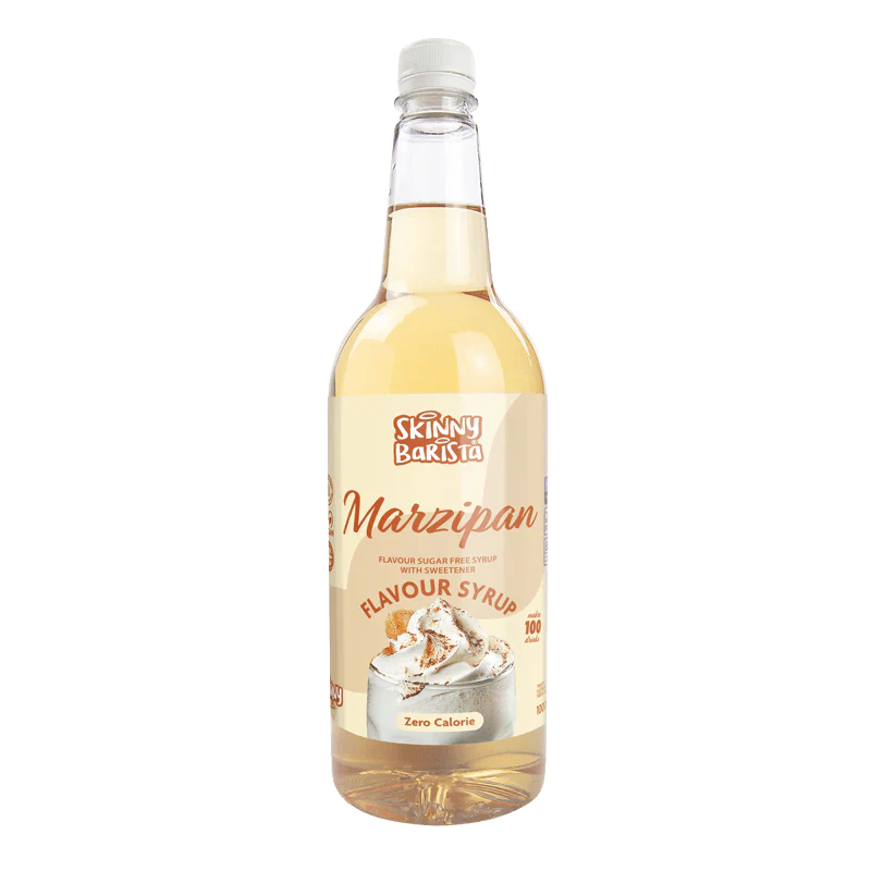 The Skinny Food Co Skinny Barista Zero Calorie Coffee Syrup - 1000ml / Marzipan (Limited Edition) - Zero VAT ZER001