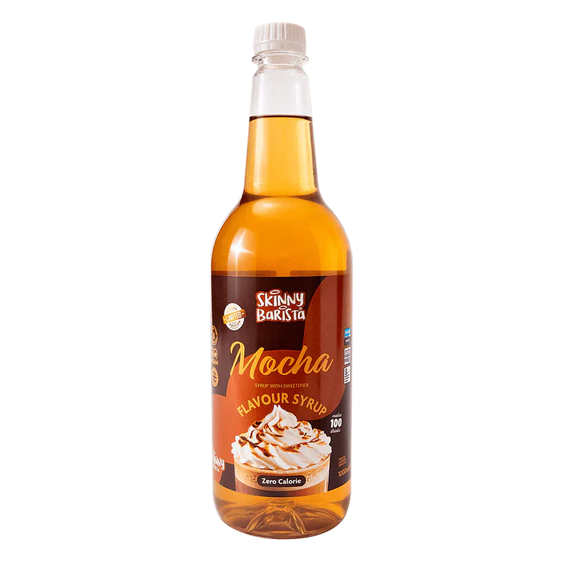 The Skinny Food Co Skinny Barista Zero Calorie Coffee Syrup - 1000ml / Mocha (Limited Edition) - Zero VAT ZER001
