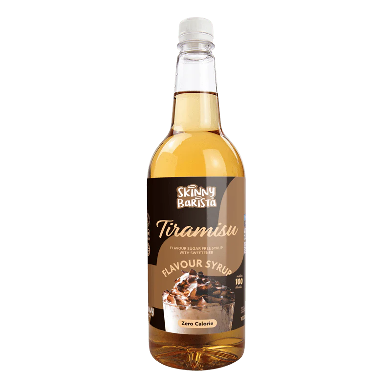 The Skinny Food Co Skinny Barista Zero Calorie Coffee Syrup - 1000ml / Tiramisu (Limited Edition) - Zero VAT ZER001