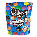 The Skinny Food Co Chocaholic Drops - 200g / Milk Chocolate - Low Sugar Chocolate Snacks