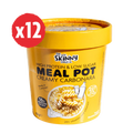 The Skinny Food Co High Protein Mealpots - 12x62g / Creamy Carbornara