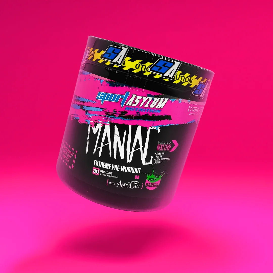 Sport Asylum Maniac - 360g / Jelly Babies - Pre-Workout Powder