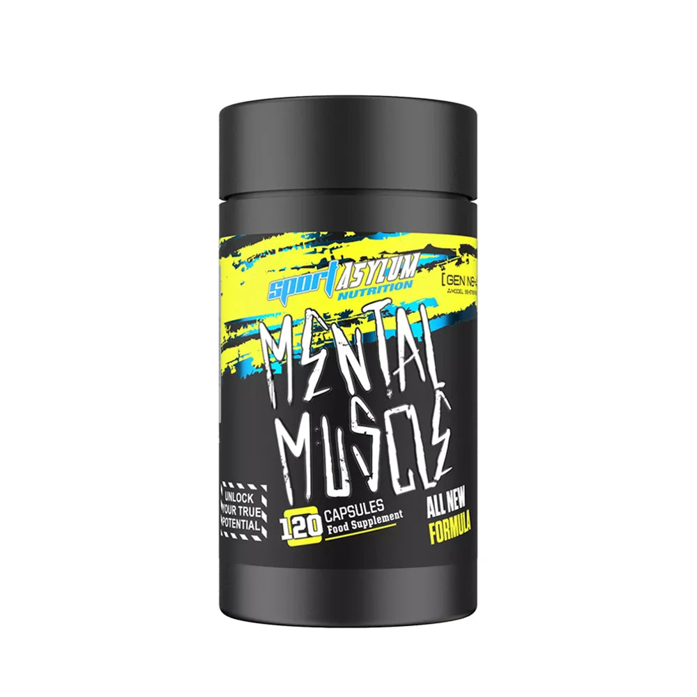 Sport Asylum Mental Muscle - 120 Caps